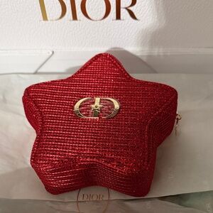 Dior Red Star Clutch